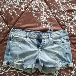 Express Denim Shorts